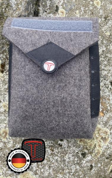 Felt Bag No.2 (Series 1), grey/anthracite